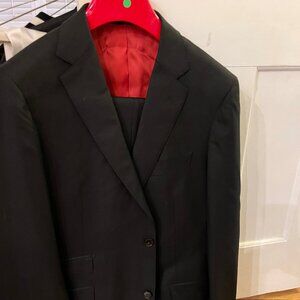 Suitsupply Sienna Revenge Vitale Barberis Canonico Charcoal Gray Suit size 42r